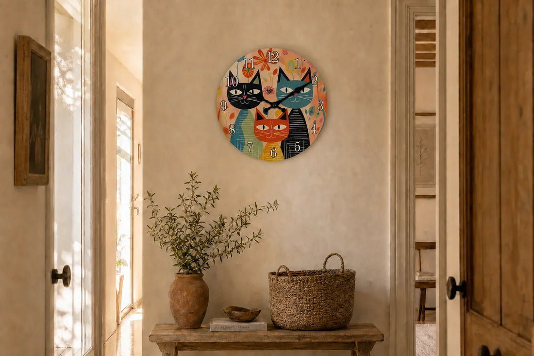 Horloge murale originale : comment sortir du cadre sans se tromper