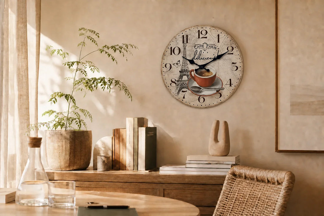 Horloge murale vintage : pourquoi ce style traverse toutes les décennies