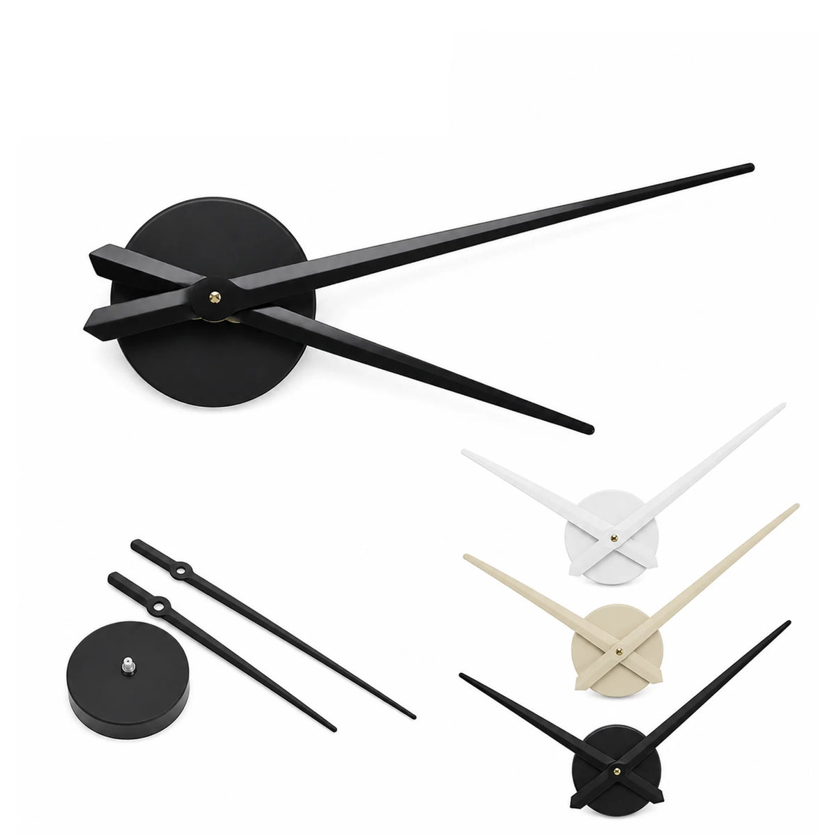 Aiguilles — kit horloge murale géante 90cm, aiguilles seules