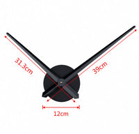 Kit Aiguilles, aiguilles métalliques pour horloge murale géante