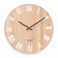 Aurore — Horloge Murale Bois Ajourée Chiffres Arabes