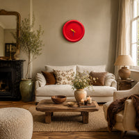 Palette — Horloge Murale Design Aiguilles Colorées
