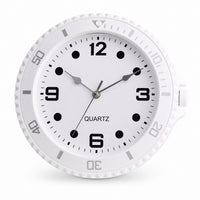 Skipper, horloge murale design montre de plongée verte, vue principale du cadran, Côté Horloge