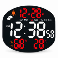 Climat — Horloge Digitale Station Météo Veilleuse Nocturne