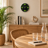 Lueur — Horloge Murale Lumineuse Silencieuse