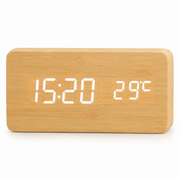 Pavé — Réveil Numérique en Bois