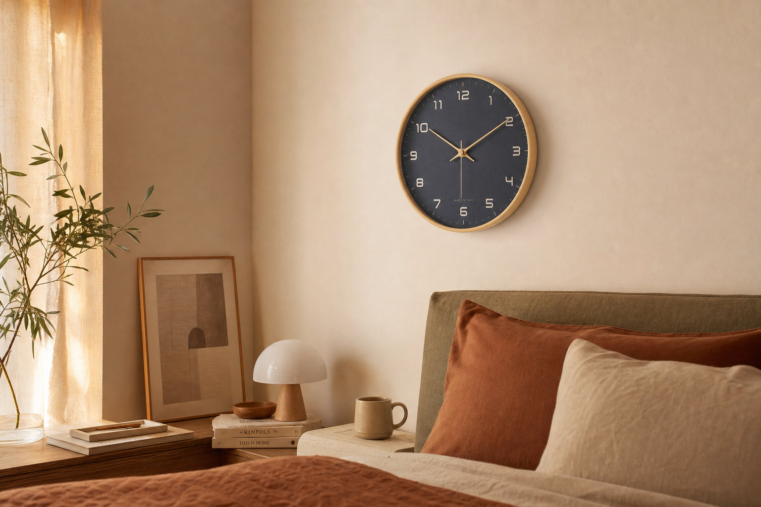 Lagom Marine — Horloge Murale Design Marine