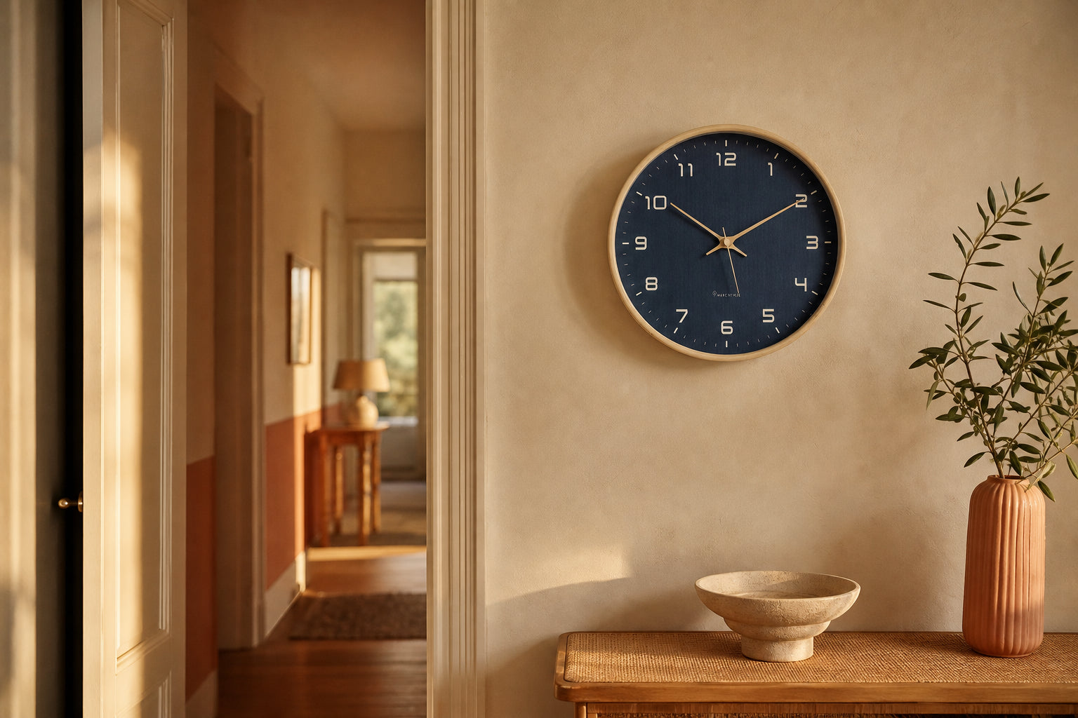 Lagom Marine — Horloge Murale Design Marine