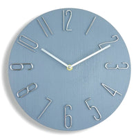 Horloge murale scandinave Nordique de Côté Horloge avec design moderne et minimaliste, parfait pour décoration intérieure.