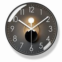 Horloge murale Sélène en forme de lune, Côté Horloge